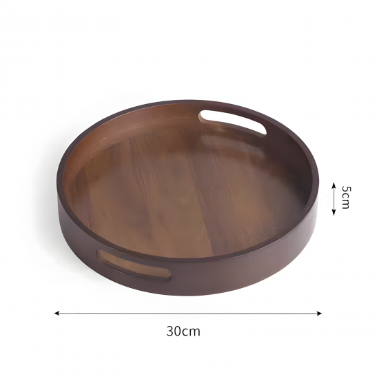 Wooden Tray Set 3 Pcs